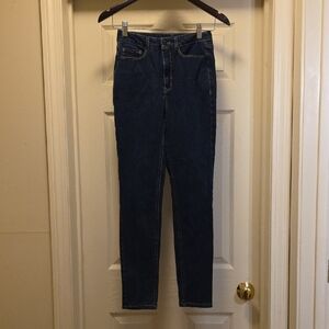 Commando High Rise Dark Blue Jeans. A-6